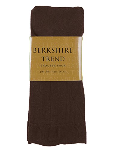 Berkshire Women's Plus Size Trend Opaque Trouser Sock-Sandalfoot 6424