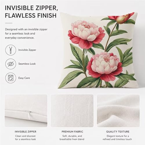Lin coussin extérieur imperméable 60x60 au tissage premium blanc - 6