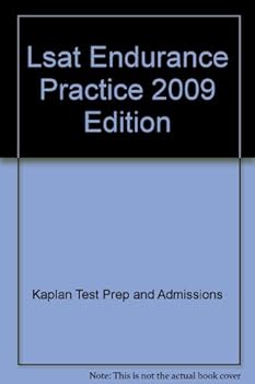 Paperback Lsat Endurance Practice 2009 Edition Book