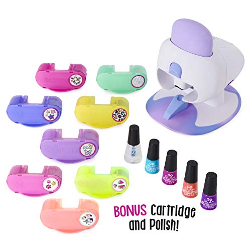 Cool Maker, GO Glam Nail Stamper Deluxe Salon for Manicures and Pedicures with 8 Patterns and Nail Dryer, Amazon Exclusive - Thumbnail 3