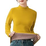 5色展開 裏起毛 ストレッチ ボトルネック プルオーバー 秋 冬 インナー 登山 ルームウェア あったか あったかい アンダーウェア 防寒 もこもこ 暖かい オシャレナ オシャレ ハイネック 旅行 上だけ 部屋着 長袖 長そで あたたかい オオキイ お洒落 トロミ 無地 オフィス あたたか おしゃれ 可愛い 上 ふわもこだから着やすい フワフワ あったかインナー イエロー 3A-M14-YEXL