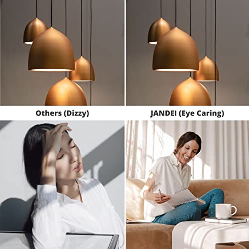 JANDEI, 270º Globe LED Bulb, G120, E27 Screw, 18W (Equivalent to 140W) Cold White Light 6000K - Image 4