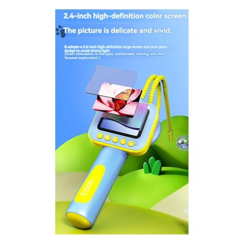 Cámara endoscópica para niños con pantalla para explorar zonas oscuras en exteriores 6