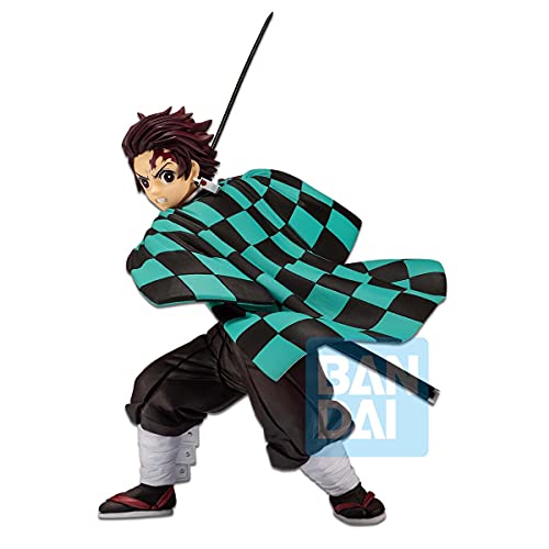 Bandai - Figura Ichibansho Tanjiro Kamado Demon Slayer: Kimetsu no Yaiba The Second BP16250 Multicolor: Coleccionable de Tanjiro Kamado