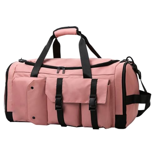 Overnight Bags Women - Waterproof Carryall Duffel, Large Travel Tote | Multipurpose Sports Bag With Wide Capacity, Great Choice Organizing Towels Clothing Gloves Ropes Bands Water Bottles, Fashionable