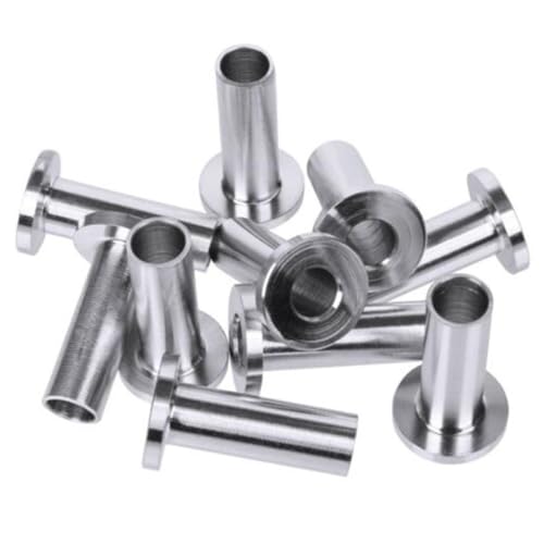 Alipis Kit 20 Manguitos Protectores para Barandillas de Cable de Acero Inoxidable 1/8 Resistente Intemperie Alta Resistencia Tracción para Uso Interior y Exterior en Terrazas y