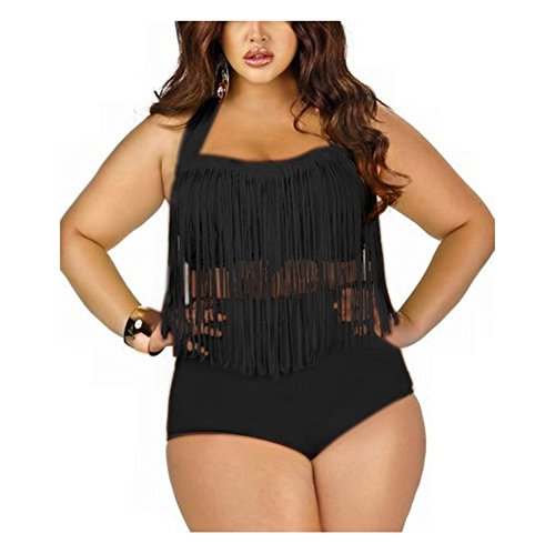 Moin Frauen Plus Size Bikini Set Neckholder...