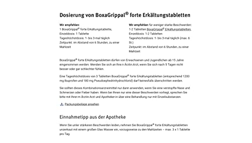 Boxagrippal forte 3 x 12 Tabletten inklusive einer Handcreme ODER Handseife von Apotheken-Express - Image 5
