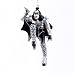 Kurt Adler KISS The Demon Gene Simmons Blow Mold Christmas Ornament