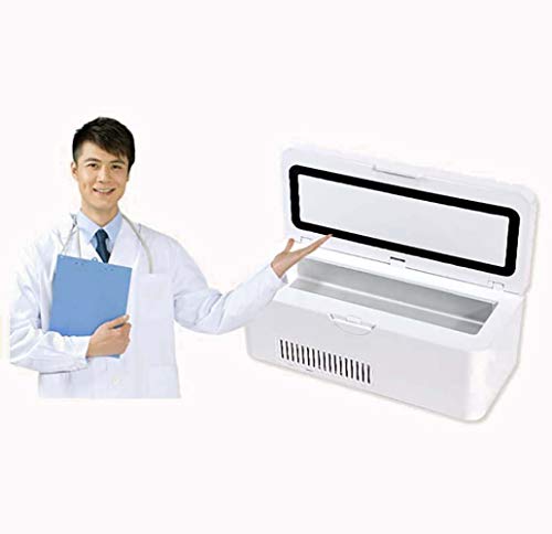 Medikamente Mini Intelligente Elektrische Kühlschrank Kühltasche Thermostat unter 26 ° C USB Ladekabel für Reise&Haushalt Tragbare Insulin