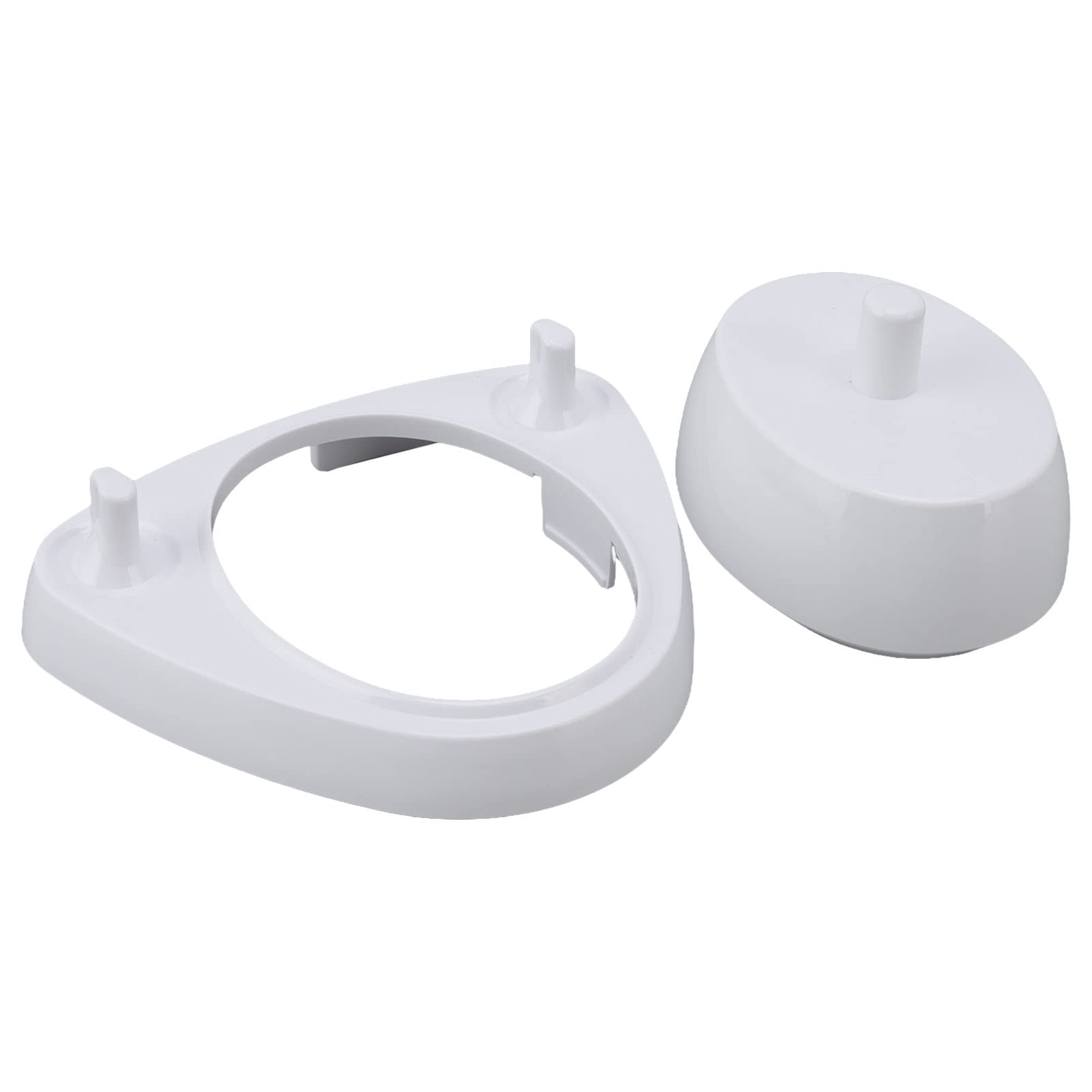 Cargador Inductivo para Cepillo de Dientes Eléctrico con Soporte de Cargador para Cepillo de Dientes Conexión de Puerto USB Universal para D12513K D10513K D12 D16(Blanco)