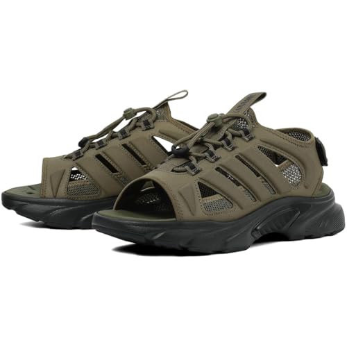 [�A�f�B�_�X] �N���C�}�N�[�� �x���^�j�A �T���_�� CLIMACOOL VENTANIA SANDAL �I���[�u/�R�A�u���b�N KI2382 27.5cm