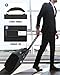 MATEIN Rolling Garment Bag with 2 Packing Cubes, Large Check-in Travel Garment Bags with 17.3 Inch Laptop Compartment, Wrinkle Free Wheeled Business Softside Suitcase Luggage for Men and Women, Black