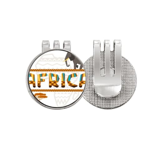 Marqueur de balle de golf Éléphant Africain le cadeau idéal pour passionné de golf