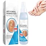 Fußpilz Spray, Anti Fuß- & Nagelpilz Spray, Fußspray 100ml-Unterstützt ein Verbessertes Fußklima - Ohne Auswaschen - Fuß-Behandlung - Pflegt Haut & Nägel (1 Stück)