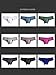 Faringoto Men's Lingerie Boxer Briefs Panties Low Waist Sexy Fashion Mini Sports Briefs with Pockets Rose Red