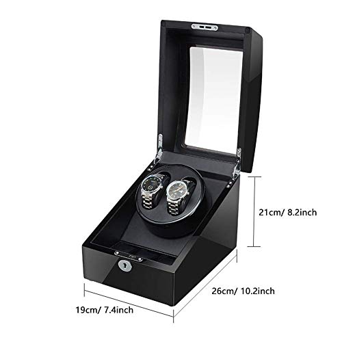 Enrollador para reloj automático 2+3 en caja de madera, el regalo perfecto 7