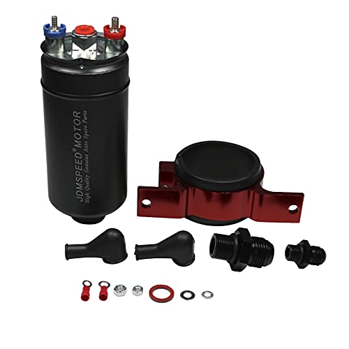 Jdmspeed New Set 380Lph Inline External Electric Fuel Pump & Mounting Bracket 0580254044 #TOP17