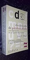 Diccionario De Palabras Afines 8423922960 Book Cover