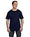 Hanes Men's Beefy-T T-Shirt with Pocket, Navy, L US (Chest 42-44)