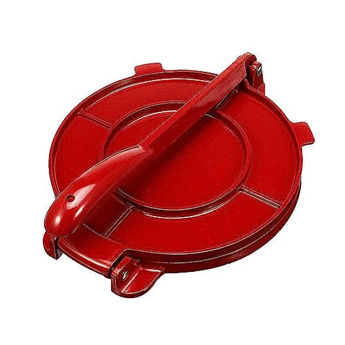 LALADEFIEE Stainless Steel Flour Tortilla Presser Round Shape Dough Press Machine Tortillero for Corn Flour Tortillas