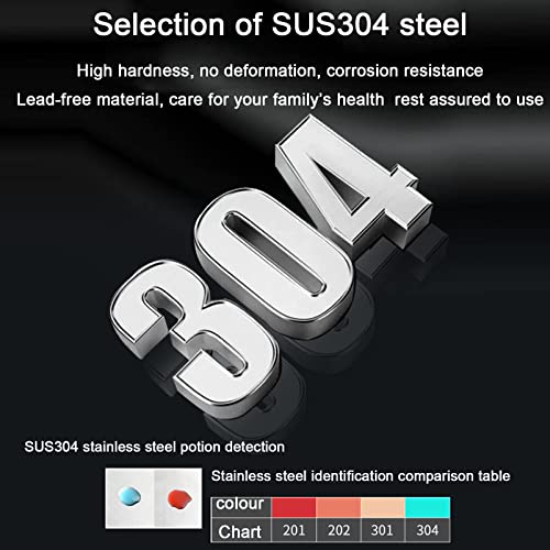 Orinatoio in acciaio inox 304 con scarico verticale, ad induzione, adatto per uso domestico e commerciale, color negro miniatura 3