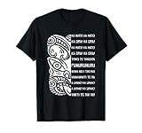 Haka Neuseeland Maori New Zealand Fans als Rugby T-Shirt