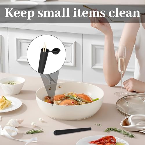 Joint HüLle,Transporthüllen 120mm Hülle Tube,Joint Case,Joint Hülsen,Joint Hüllen,Joint-Hülse Transporthülle,J-Tube Transporthülle Zubehör für TragenTransport(Schwarz) (5 Stück)