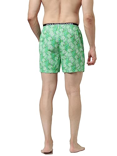 Image of JACK & JONES Men's Cotton Blend Classic Regular Solid Boxer Shorts