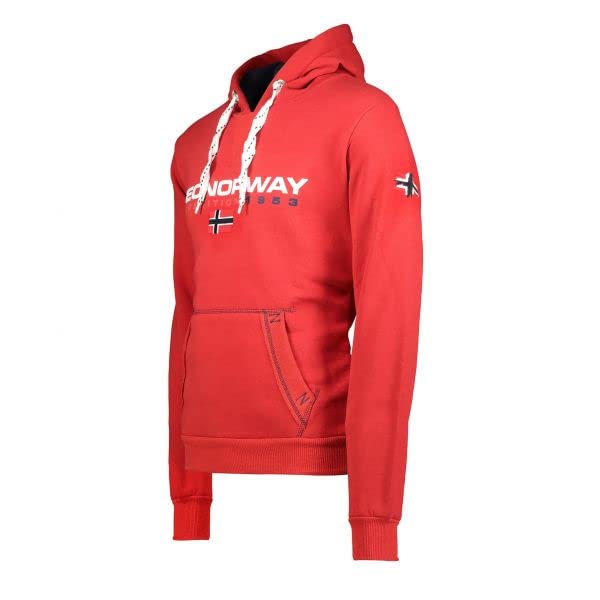 Geographical Norway - Felpa con cappuccio da uomo a maniche lunghe Golivier