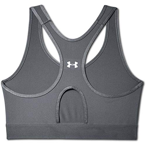 Image of Under Armour Women's Armour Mid Heathered Sports Bra