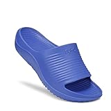 Ryka Womens Echo Recovery Slide Sandals Dazzling blue 10 M