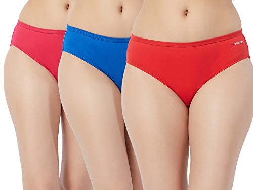 Image of Fruit of the Loom Women's Bikini(Colors and Prints May Vary) (Pack of 3)