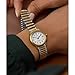 Timex Women's Easy Reader 25mm Watch – Two-Tone Case White Dial with Extra-Long Two-Tone Expansion Band