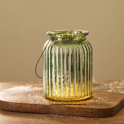Vases en verre pour décoration de table à manger et étagère - 5
