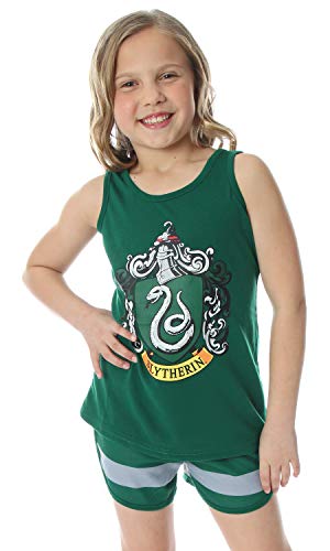 Pyjama Serpentard Harry Potter anti-transpiration ensemble débardeur short fille 14/16 ans