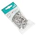 Produktbild HKB ® 8 Stück Rückwandverbinder RV, für Rückwanddicke bis 5 mm, Druckguss vernickelt, mit Schrauben, Qualitätsprodukt von Hersteller Hettich, Artikelnr. 062445