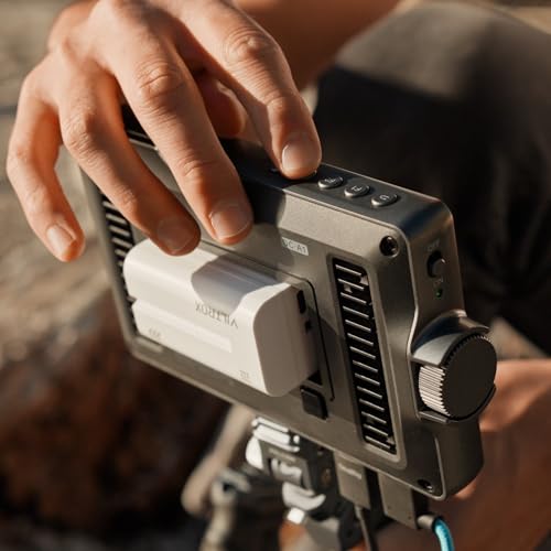 VILTROX DC-A1 2800nit Video Field Monitor, 7 Inch Touchscreen 60Hz 4K Camera External Monitor with Cooling Fans, 1920x1080 DSLR Monitor 4K HDMI in/Out, 170° Wide Angle