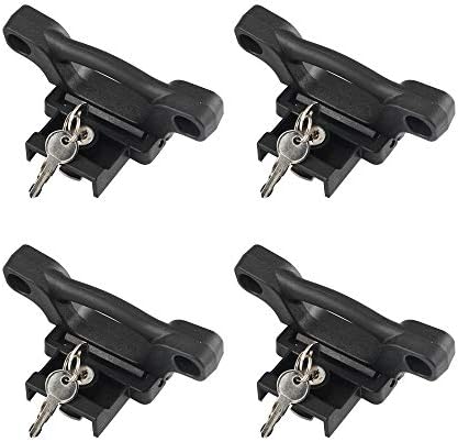 Rying 4Pack Boxlink Tie Down Anchors Replacement FL3Z-99000A64-B, Compatible with 2015-2023 F150 F250 F350 Tie Down Anchors Bed Cleats