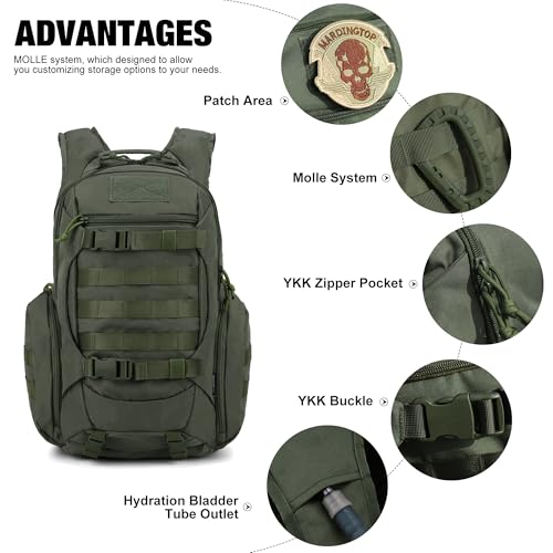 Image of Mardingtop 18L /28L Backpack Tactical Trekking Backpack Outdoor Hiking Backpacks for Camping Hiking Travel