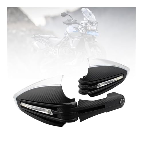 Protège mains levier d'embrayage premium avec clignotants à LED pour Trident 660