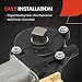 A-Premium Power Window Lift Motor (6-Pin Plug) Compatible with Nissan & Infiniti Models - Altima EX35 EX37 FX35 FX37 FX50 G25 G35 G37 M35 Q40 QX50 Murano Quest