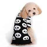 NACOCO Pet Sweaters Skeleton Sweater The Cat Dog Clothes Pet Clothing Little Puppy Dog Sweaters (Medium)