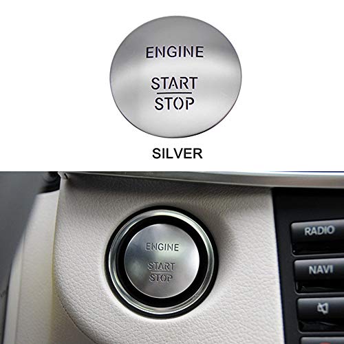 Yorten Keyless Go Start Stop Push Button Chave de ignição do motor 2215450714 Compatível com Benz W1
