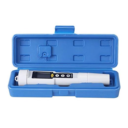 Digital Salinity Tester for Salt Water, Handheld Saltwater Meter with LED LCD Dual Display, Portable Digital Salinometer Salinity Temperature Humidity Tester Meter for Saltwater Pool