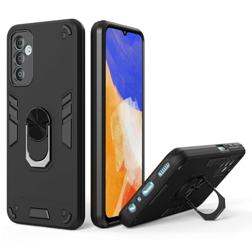 Image of NDCOM for Samsung F23 5G Back Cover, F23 5G Samsung Mobile Back Cover, Samsung Galaxy F23 5G Back Cover Ring Holder Case