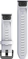 Vista 2 de Garmin Banda de silicona QuickFit 20 Whitestone, Whitestone, Silicona