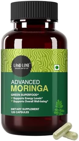 Advanced Moringa Oleifera Leaf Herbal Powder Capsules 120 Count Advanced Moringa Oleifera Leaf Herbal Powder Capsules 120 Count