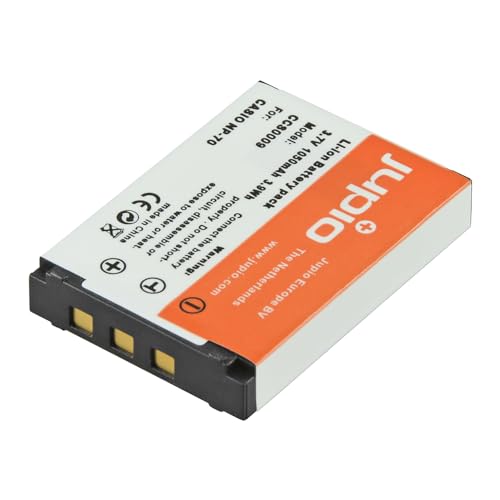 Batería Jupio CCS0009 compatible con Casio NP-70 de 1050 mAh para cámara foto