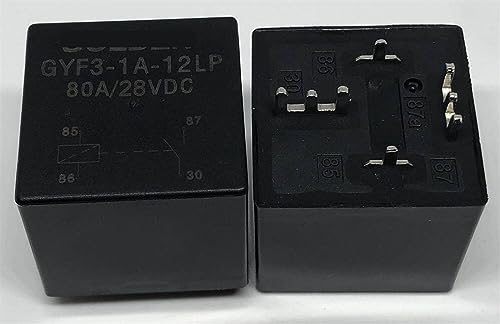 Relé V7-1A-E-12V-80A de 4 pines alta corriente para protección de circuitos